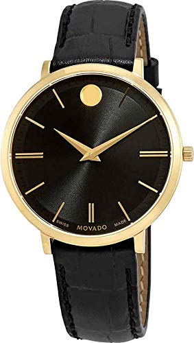 Movado Analog Black Dial Women's Watch-607182.0