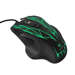 Wings Crosshair 200 Wired Optical Gaming Mouse (USB 3.0, Black), one Size (WL-CROSSHAIR200-BLK)