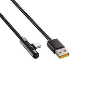 realme 65W SuperDart USB Type C Gaming Cable (Braided, Black)