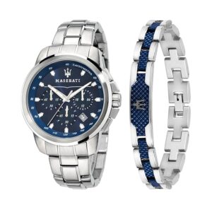 Maserati Successo Analog Blue Dial Men's Watch-R8851121016
