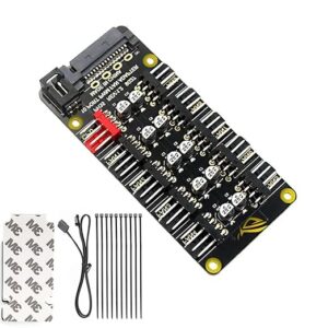 ZORBES® 12V 10 Port 4 Pin PC PWM Fan & CPU Cooling Hub Splitter