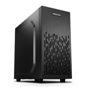 DEEPCOOL MATREXX 30 SI Alloy Steel Mini Tower Computer Case / Gaming Cabinet - Black, Support - Micro ATX/Mini-ITX, Pre-Installed 1 x 120 mm Black Fan at Rear - DP-MATX-MATREXX30-SI