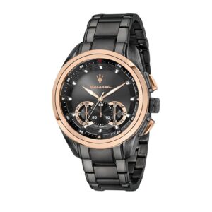Maserati Analog Black Dial Men's Watch-R8873612016