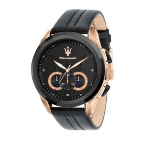 Maserati Analog Black Dial Men's Watch-R8871612025