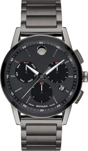 Movado Analog Black Dial Men's Watch-607291