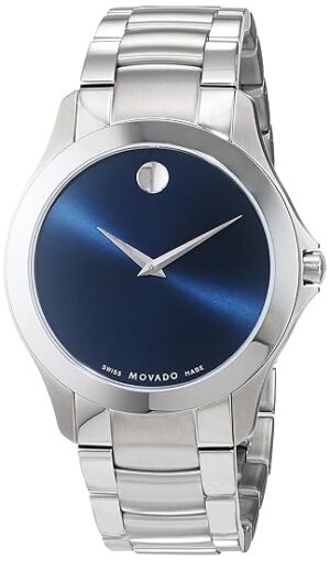 Movado Masino Analog Blue Dial Men's Watch-607033