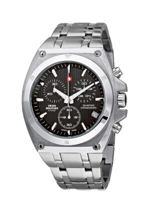 Swiss Military Analog Black Dial Men's Watch - SM34021.01