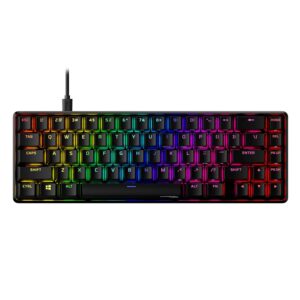 HyperX Alloy Origins 65 Mechanical Gaming Keyboard Aqua Switch - (56R64AA#ABA)