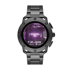 Diesel Axial Digital Black Dial Men's Watch-DZT2017