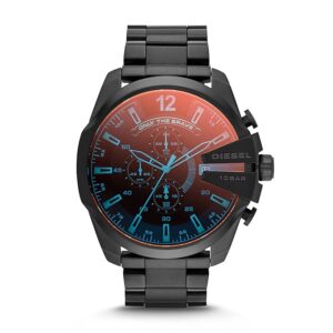 Diesel Chi Chronograph Black Dial Men's Watch-DZ4318